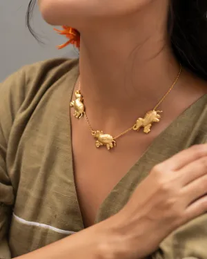 Gajendra Necklace