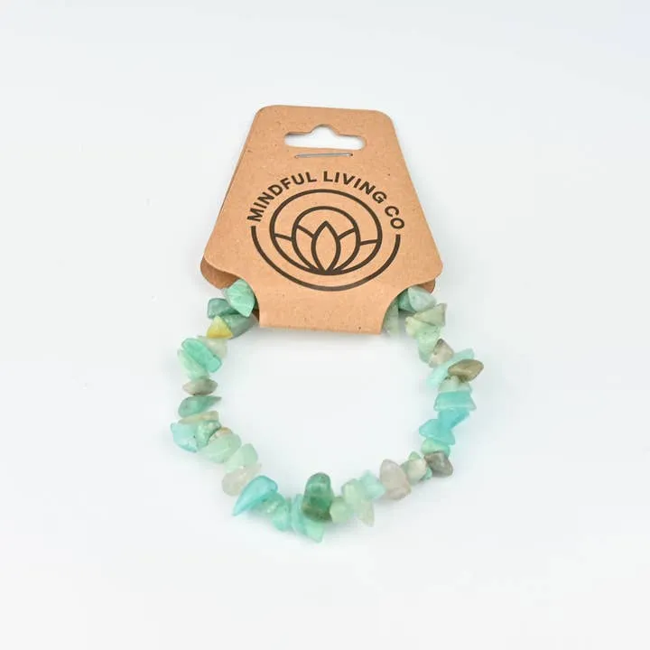 Gemstone Chip Bracelets