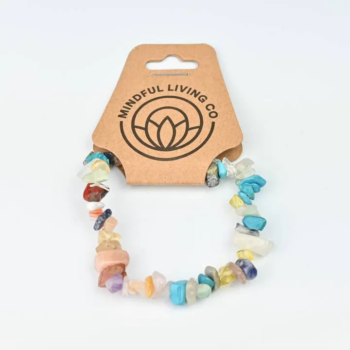 Gemstone Chip Bracelets
