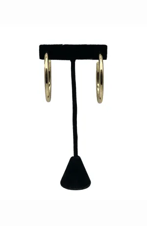 Gold Thick Hoop 2"