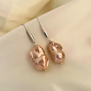 Golden French Hook Earrings