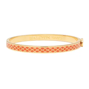 Halcyon Days "Skinny Salamander Orange & Gold" Bangle