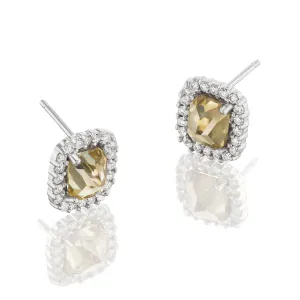 Halo Diamond Earrings