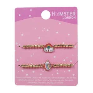 Hamster London BFF Rainbow Bracelets