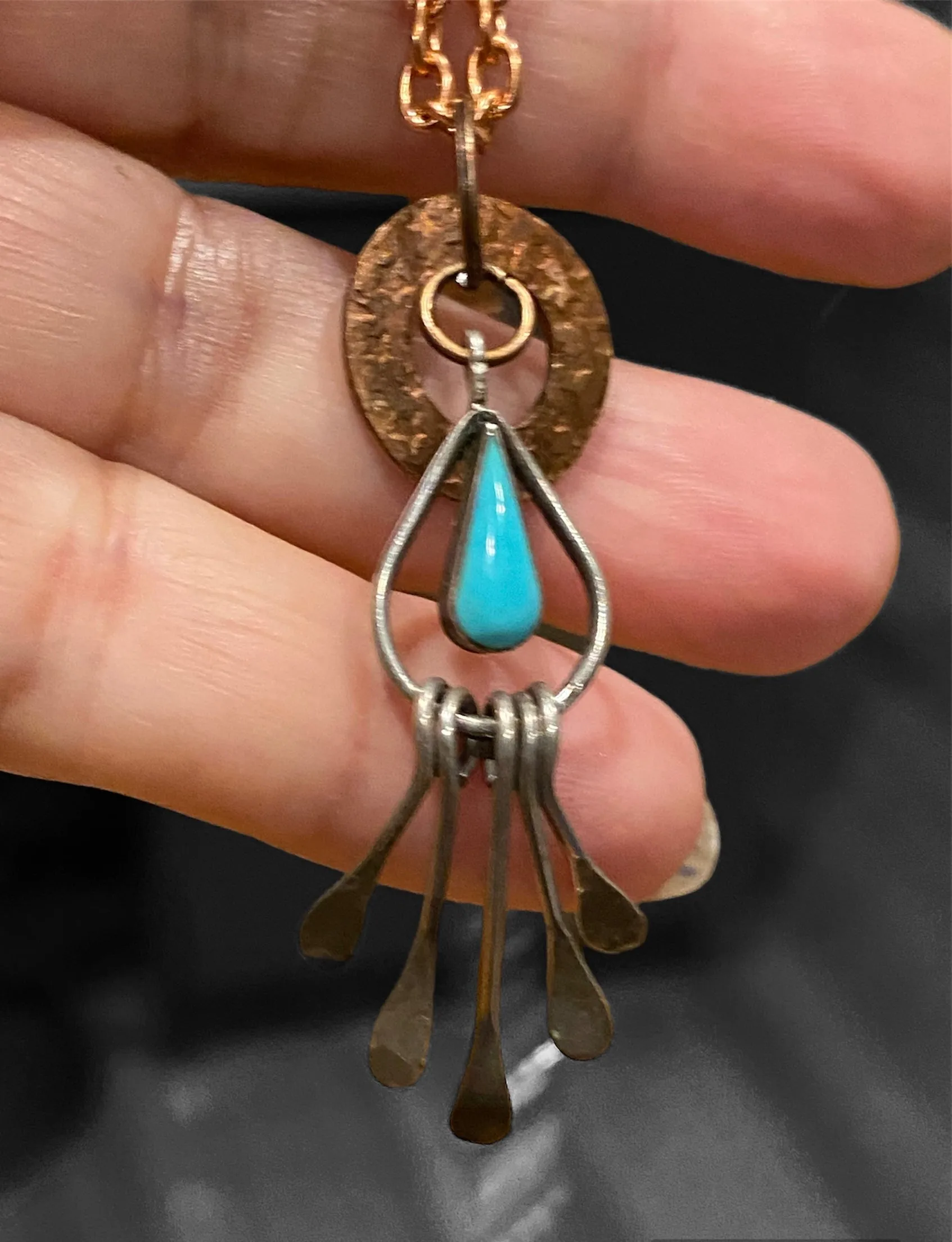 Handcrafted Copper Pendants