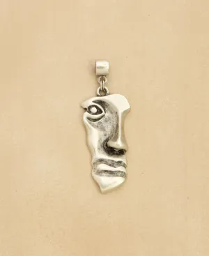 Handcrafted Fragmented Face Pendant, Turkey