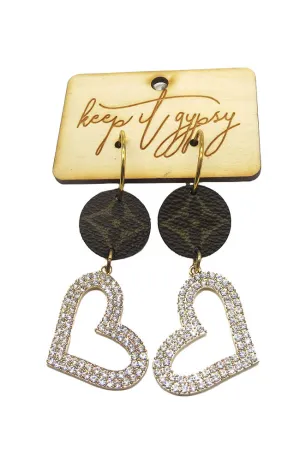 Heart Earring Hoop