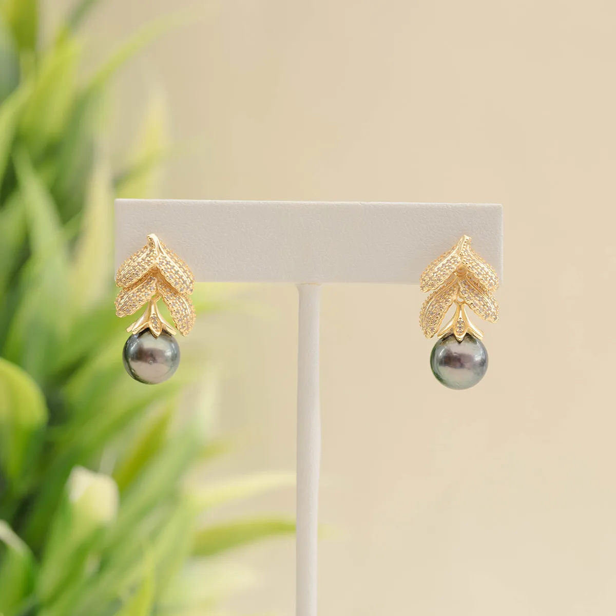 Heliconia Earrings