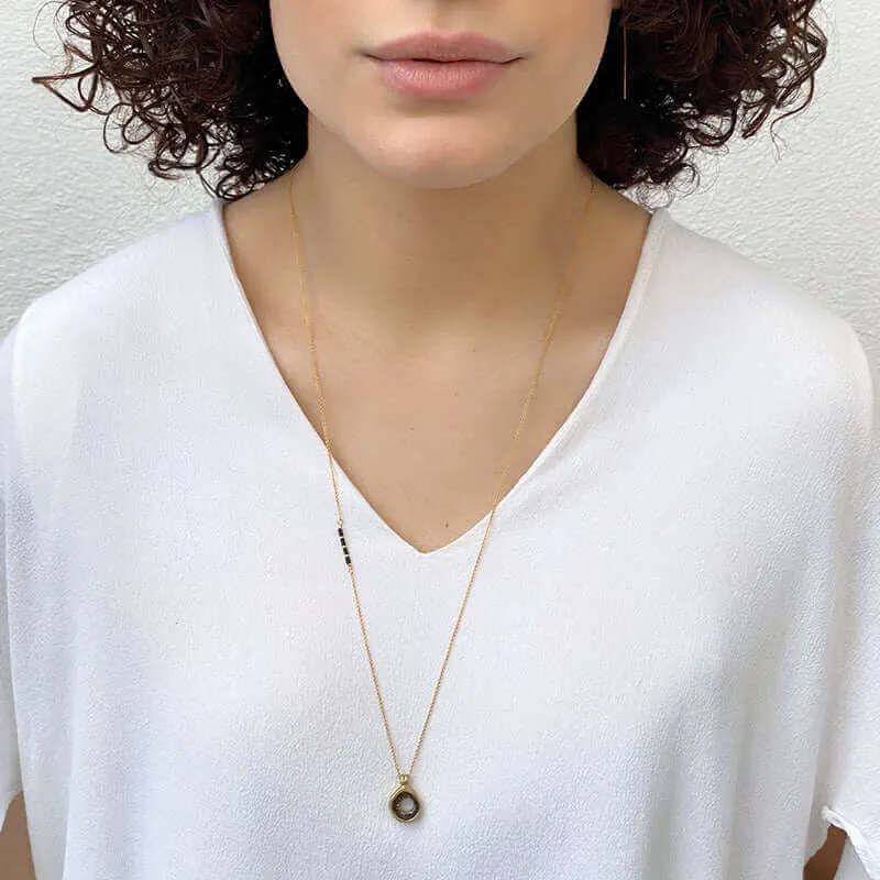 HORUS CAST PENDANT NECKLACE