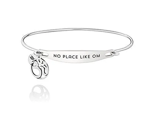 ID Bangle - NO PLACE LIKE OM, S/M - 1010-0214