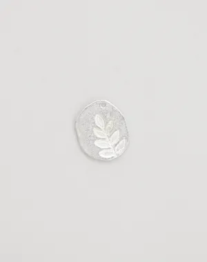 Impressed Fern, 19x17mm, (1pc)