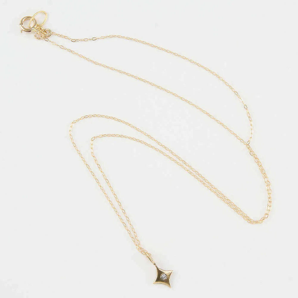 INEZ TINY STAR PENDANT NECKLACE