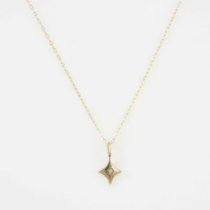 INEZ TINY STAR PENDANT NECKLACE