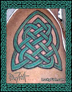 Invincible Celtic Knot Tattoo Design