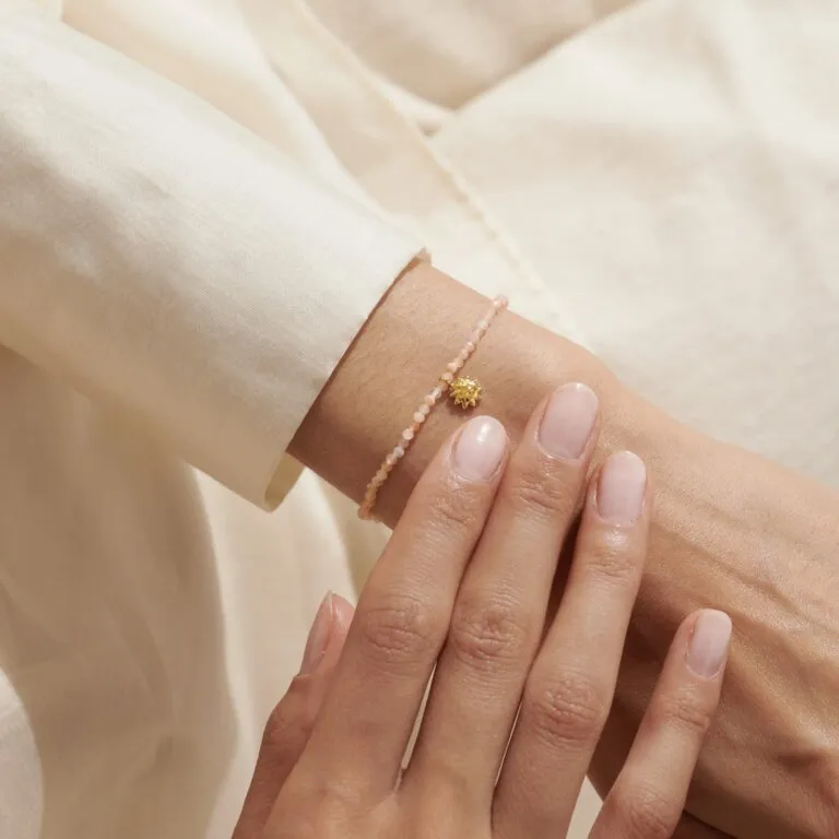 Joma Mini Charms Sunstone Sun Gold Bracelet