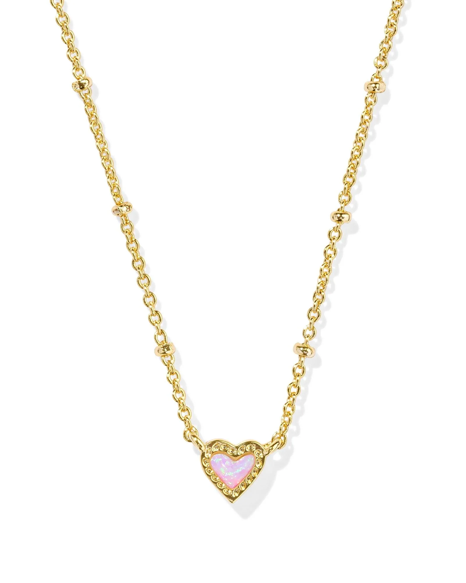 Kendra Scott Mini Ari Heart Satellite Necklaces