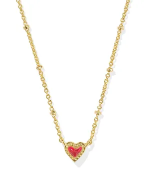 Kendra Scott Mini Ari Heart Satellite Necklaces