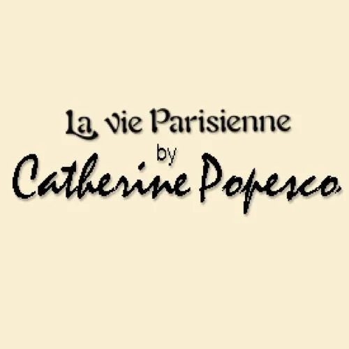 La Vie Parisienne Gold 3 Tier Capped Blue Opal Bead Earrings 9416G Catherine Popesco