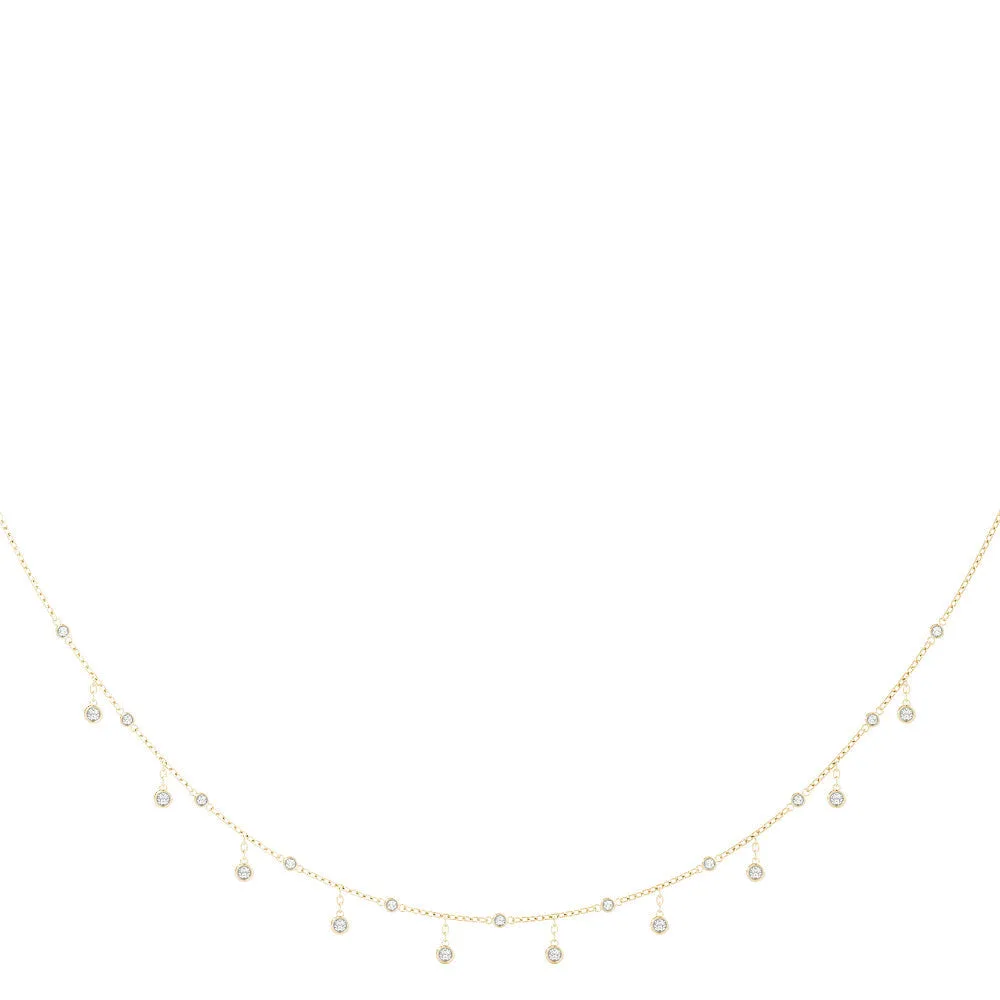 Ladies  Necklace 60030 Natural Diamond