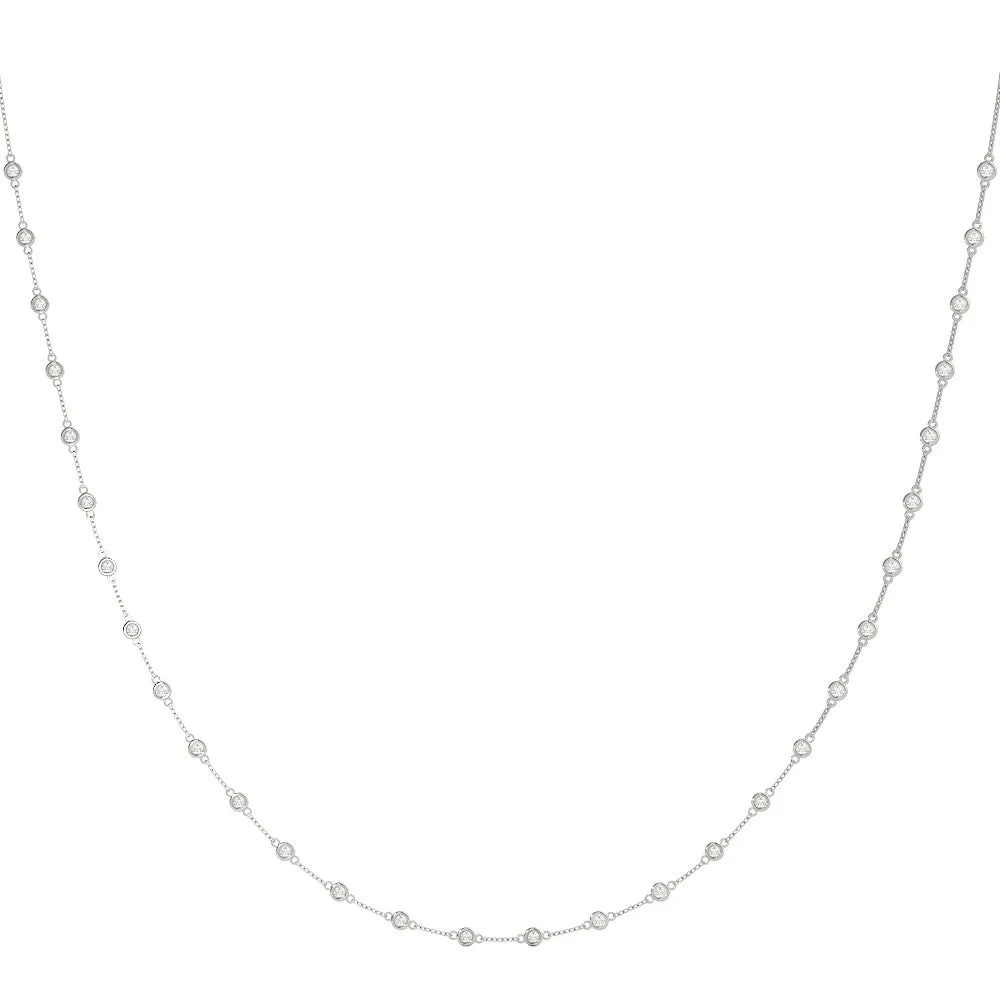 Ladies  Necklace 60031 Natural Diamond