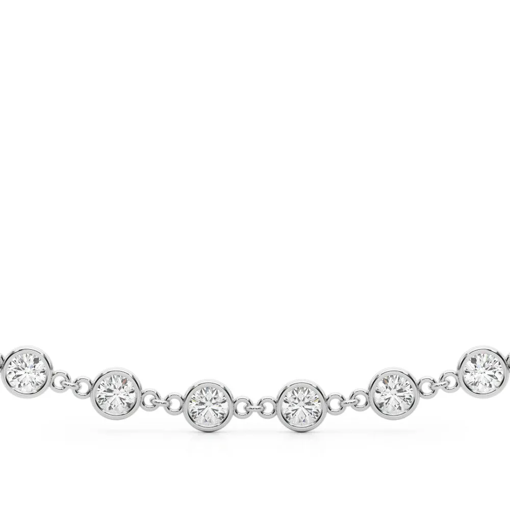 Ladies  Necklace 60039 Natural Diamond