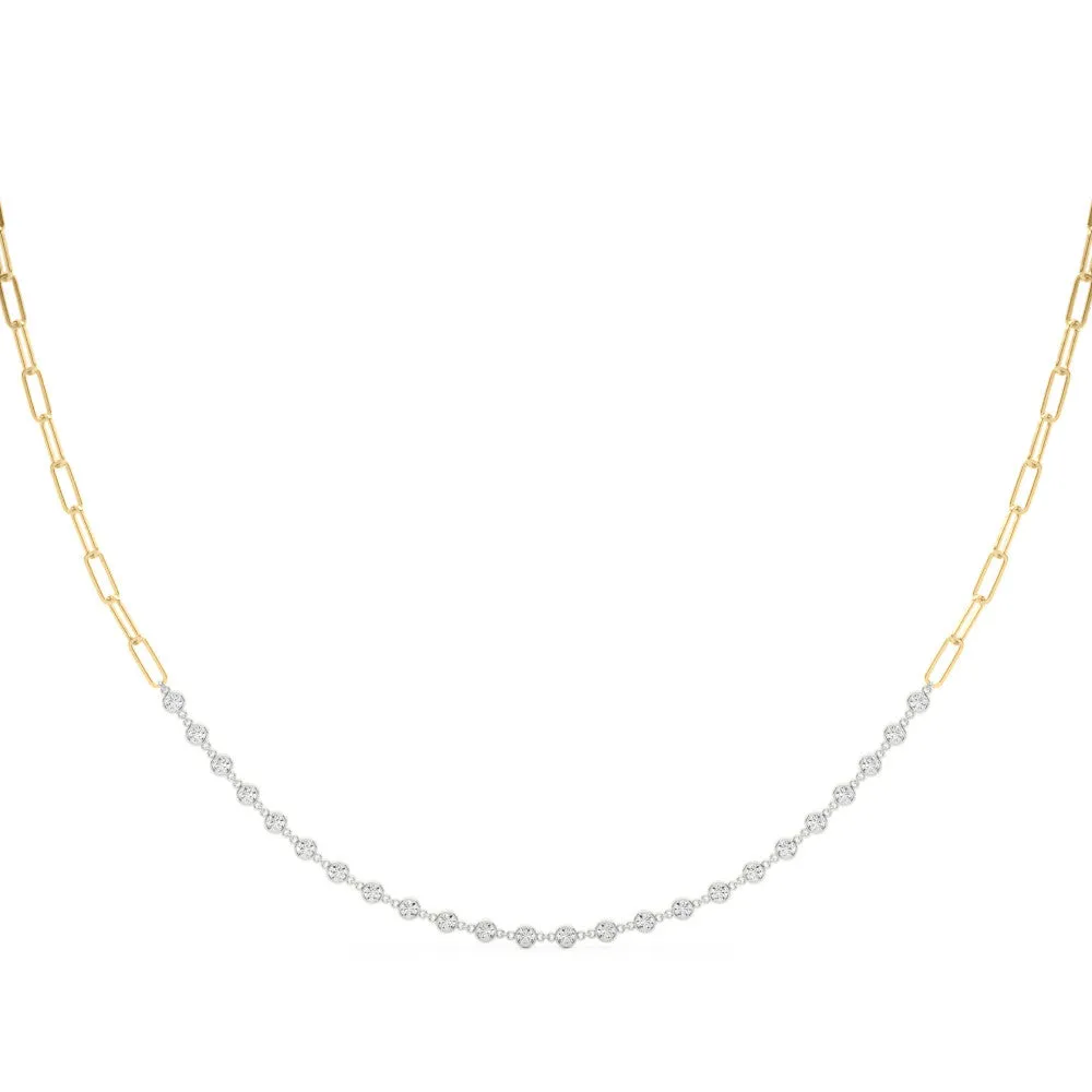 Ladies  Necklace 60039 Natural Diamond