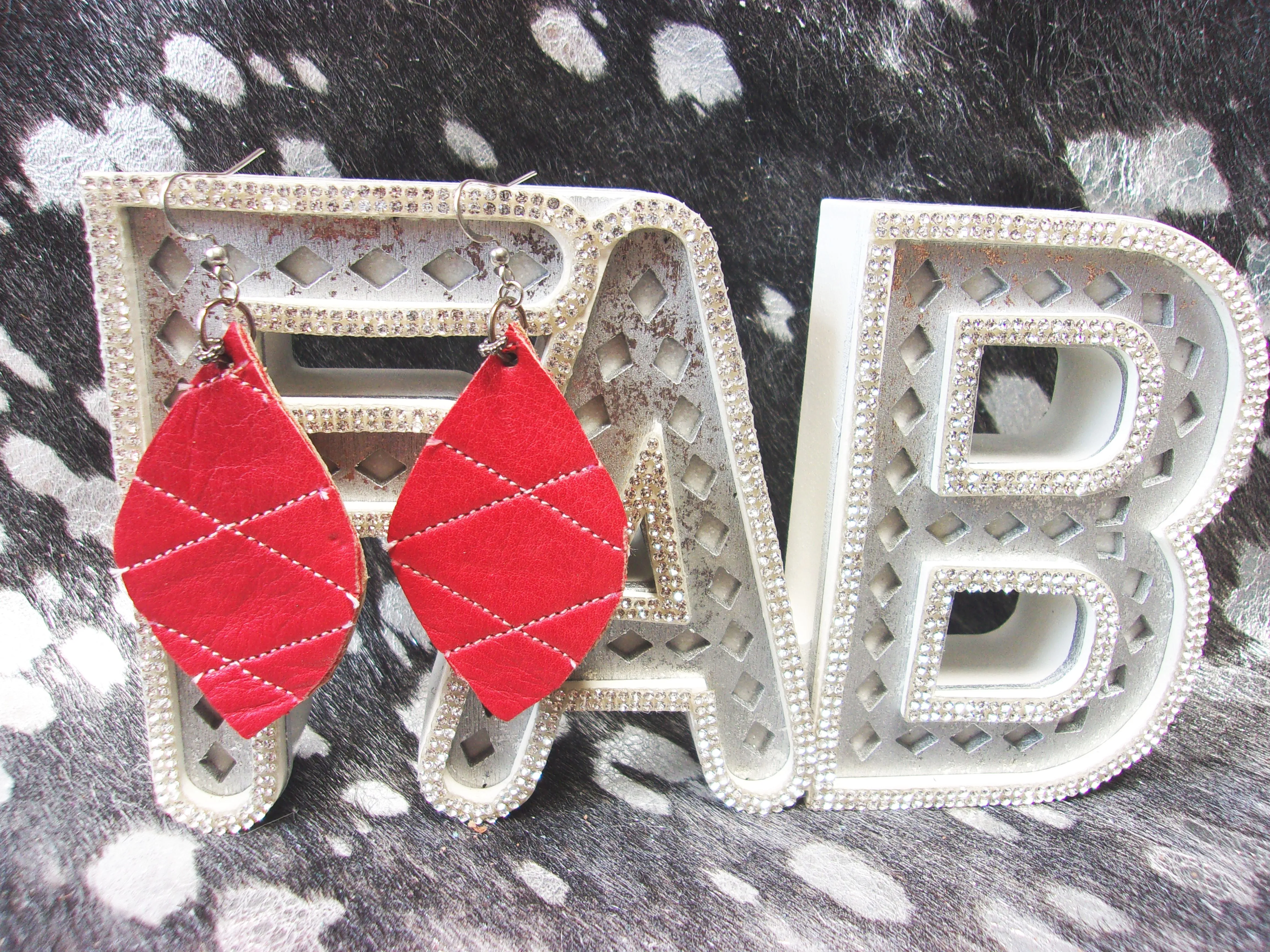 Leather Earrings ER45
