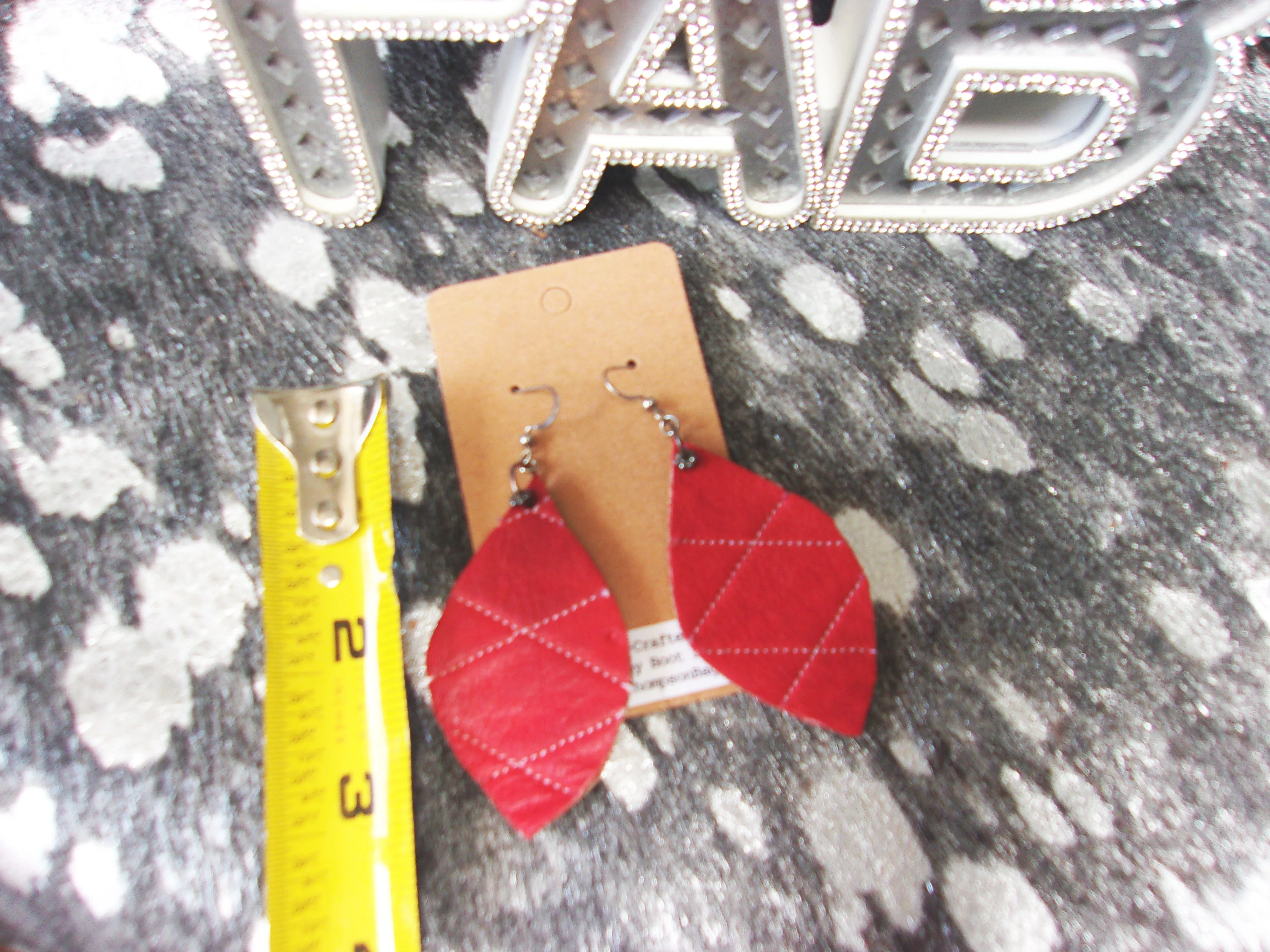 Leather Earrings ER45