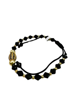Lesotho Jewellery 14k Gold Handmade Bracelet - 2.76 Grams