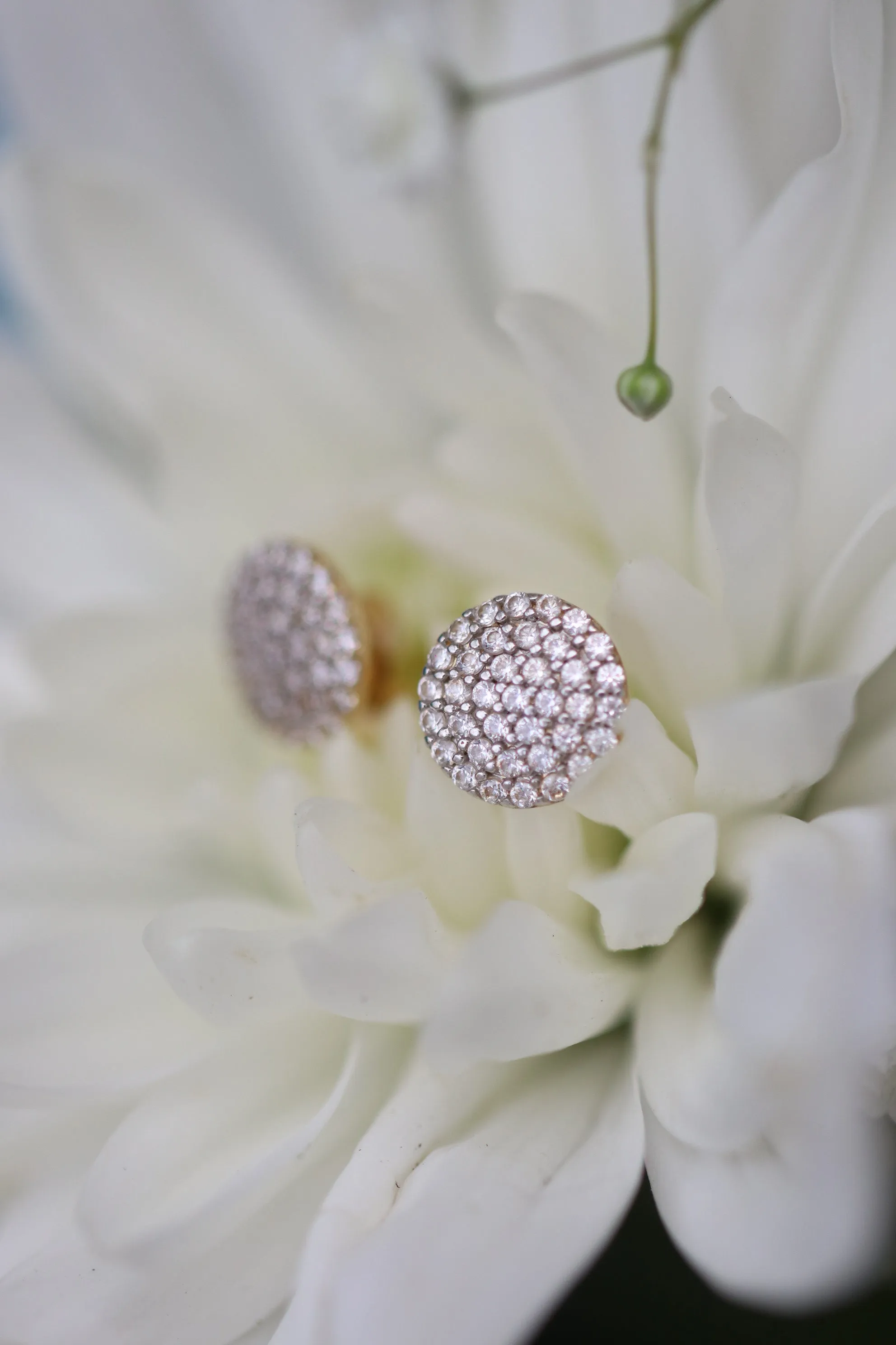 Lilou - 14k & diamond earrings