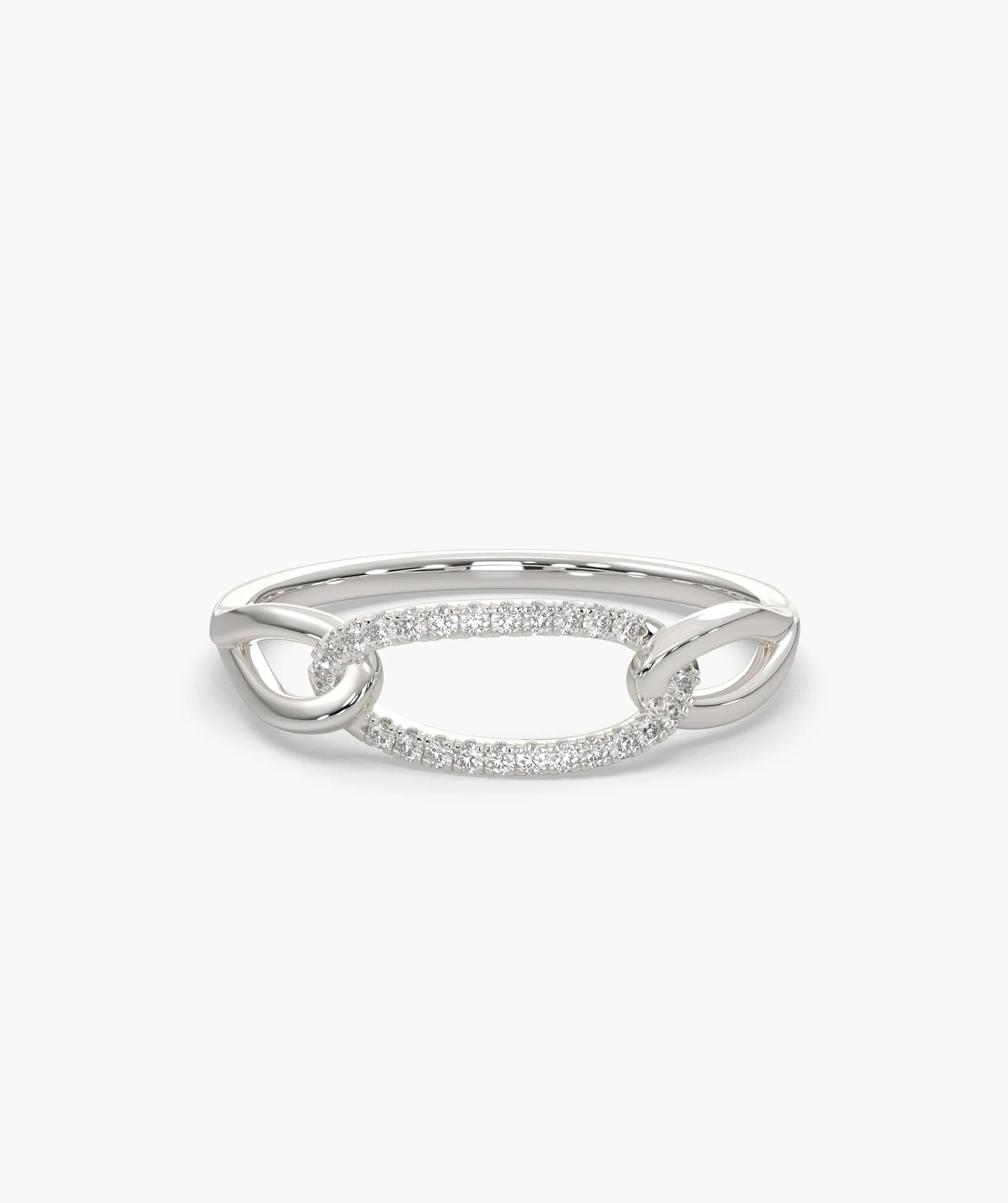 Linked Elegance Diamond Ring
