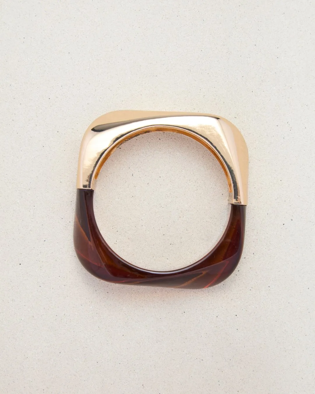 LOUVRE BANGLE BROWN