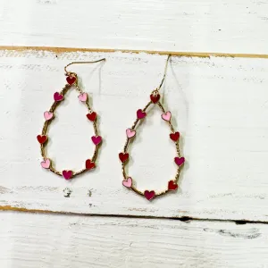 Loving Heart Dangle Earrings
