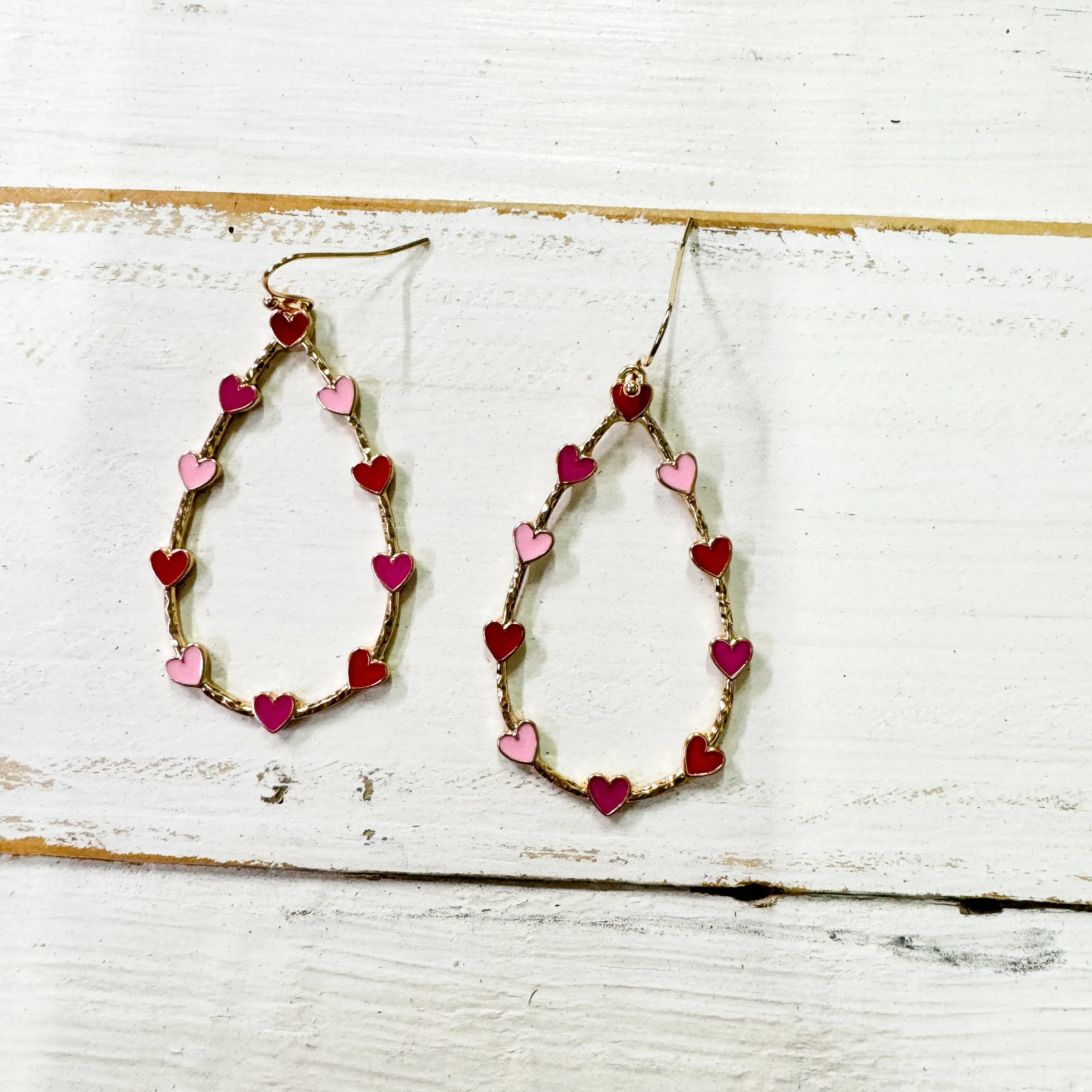 Loving Heart Dangle Earrings
