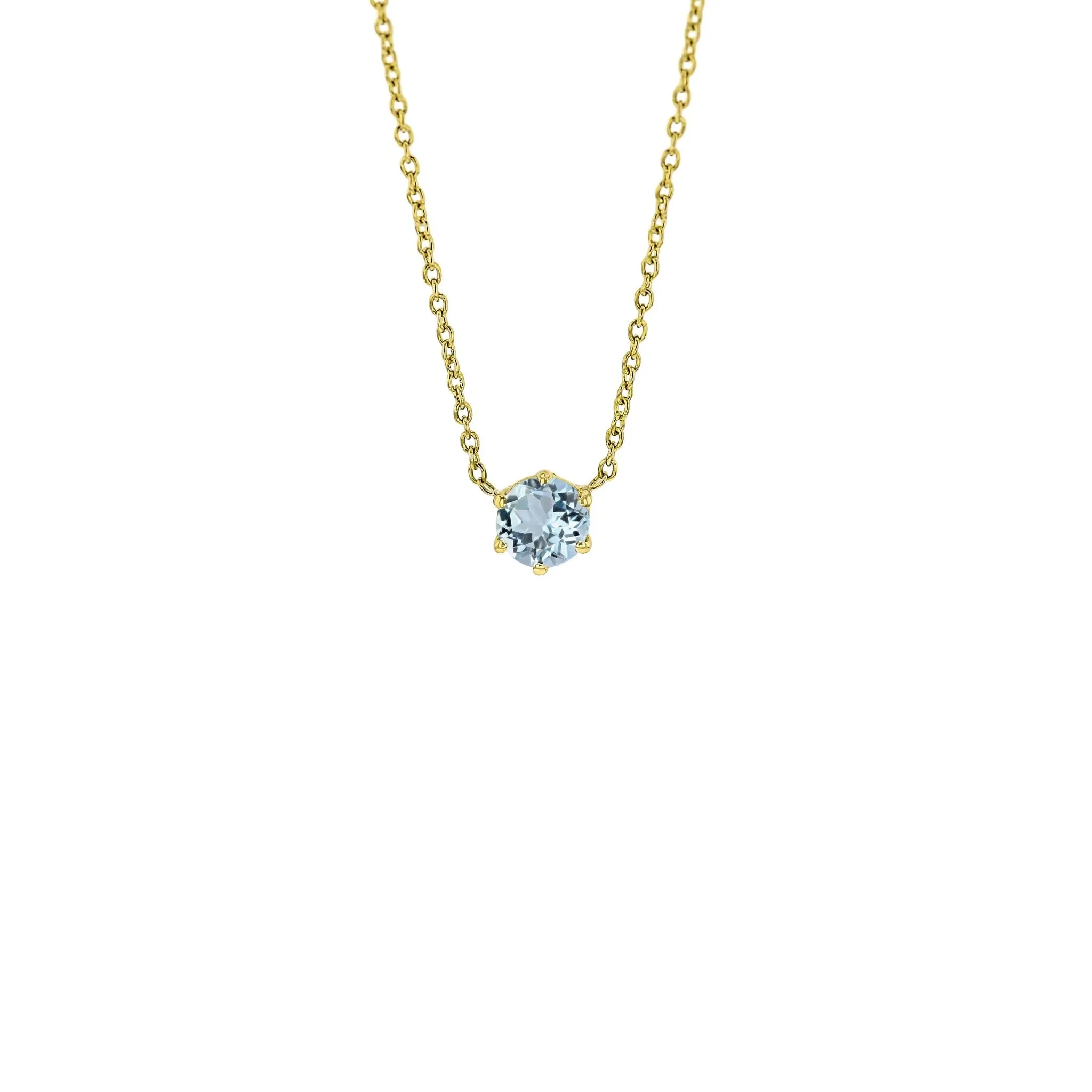 Luxe Solitaire Necklace 0.50ct