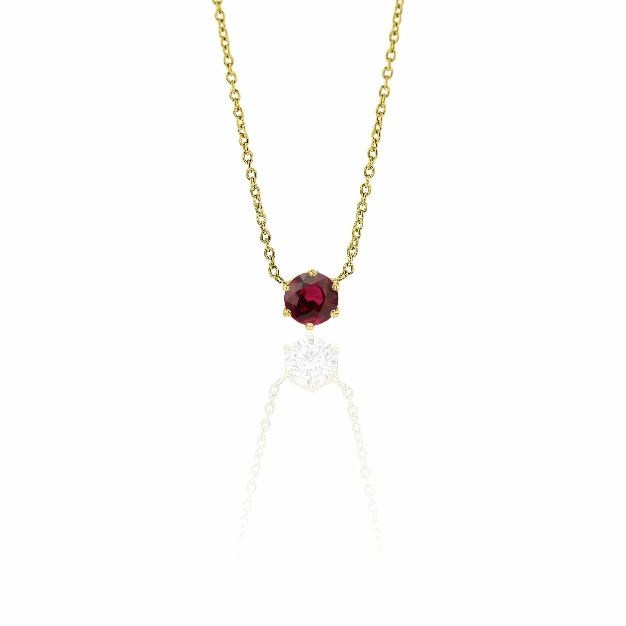 Luxe Solitaire Necklace 0.50ct
