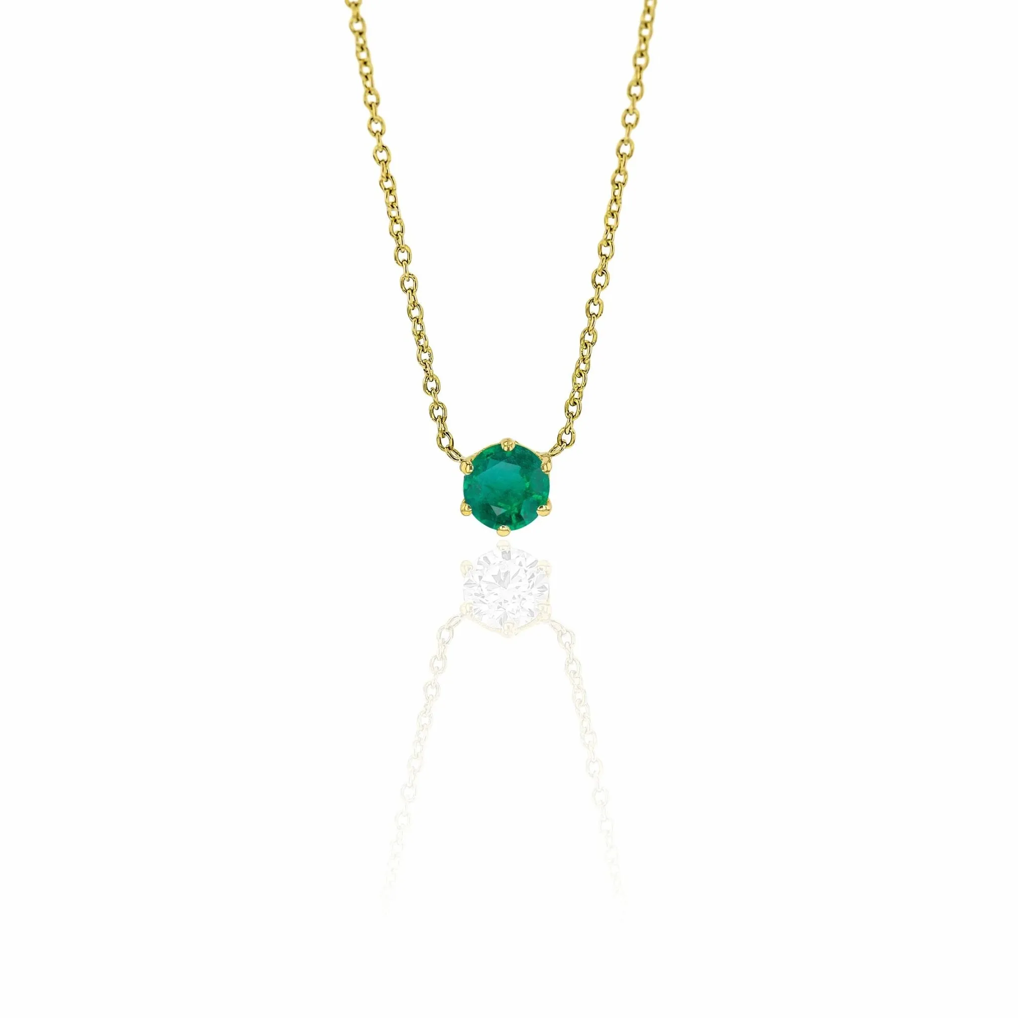Luxe Solitaire Necklace 0.50ct