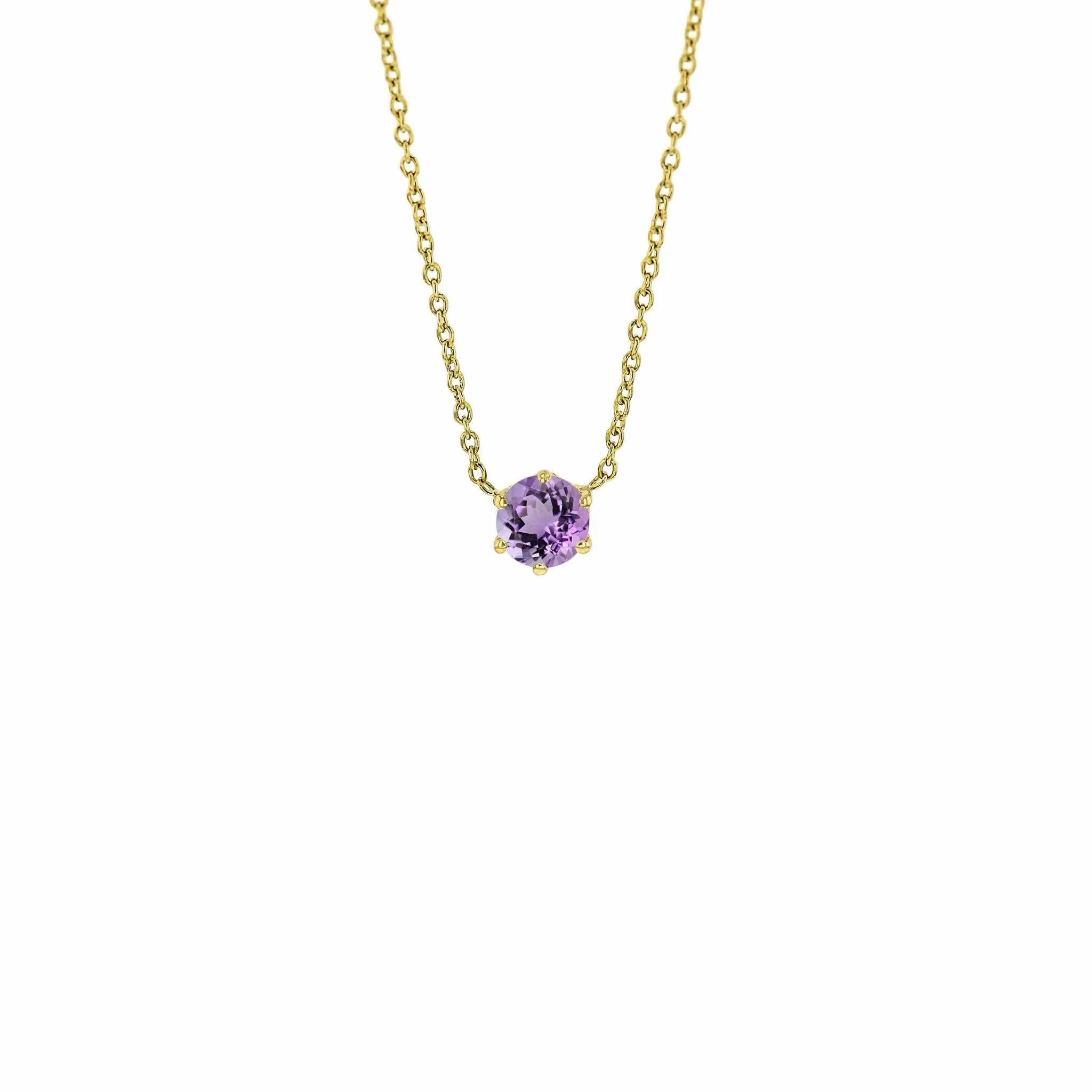 Luxe Solitaire Necklace 0.50ct