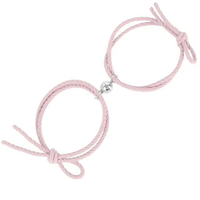 Magnetic Bracelet Stainless Steel Love Heart Pendant