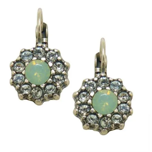 Mariana Handmade Swarovski Crystal Earrings 1157 23439 Opal Peach