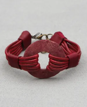 Maroon Karma Circle Bracelet, Philippines