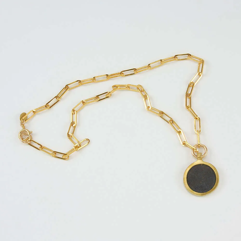 MARTA ELONGATED LINK NECKLACE