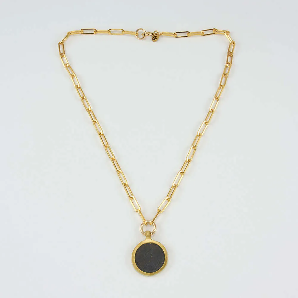 MARTA ELONGATED LINK NECKLACE