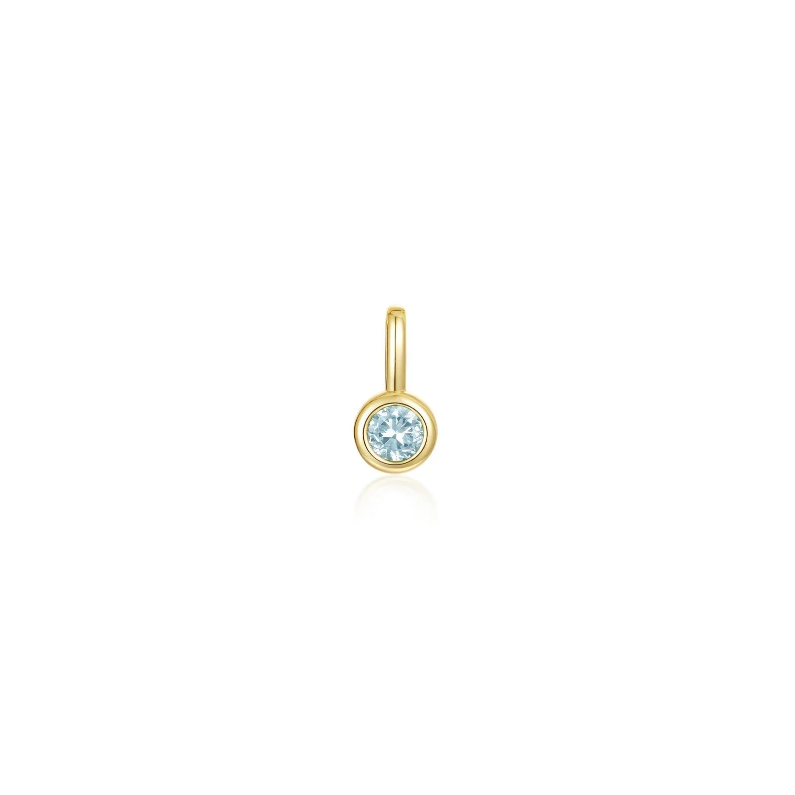 May Birthstone Charm Pendant