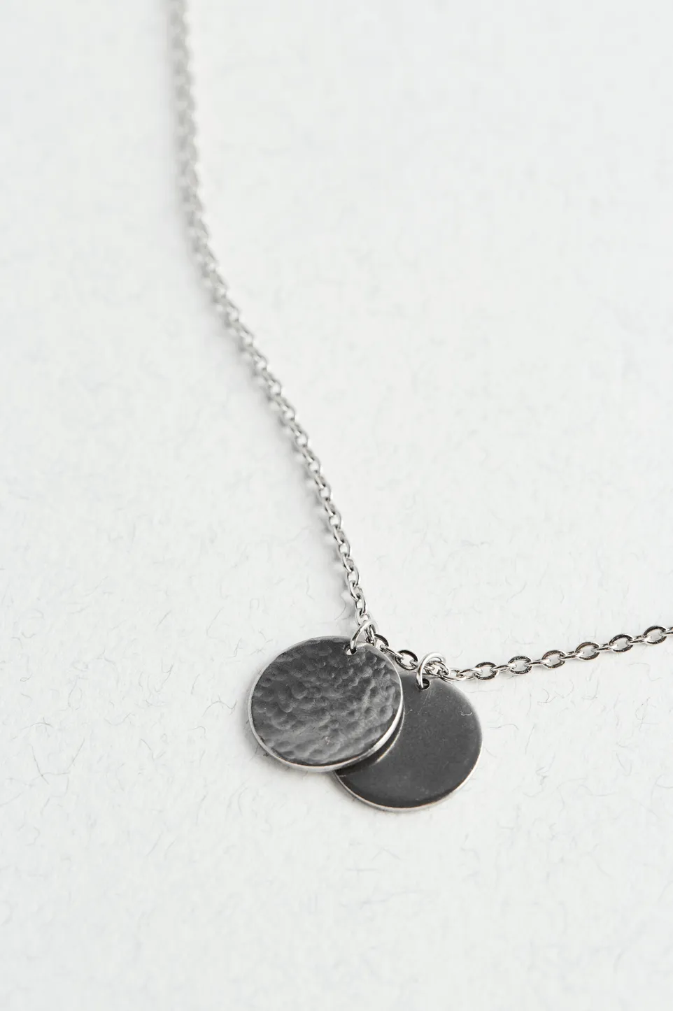 Mens Disc Chain Necklace