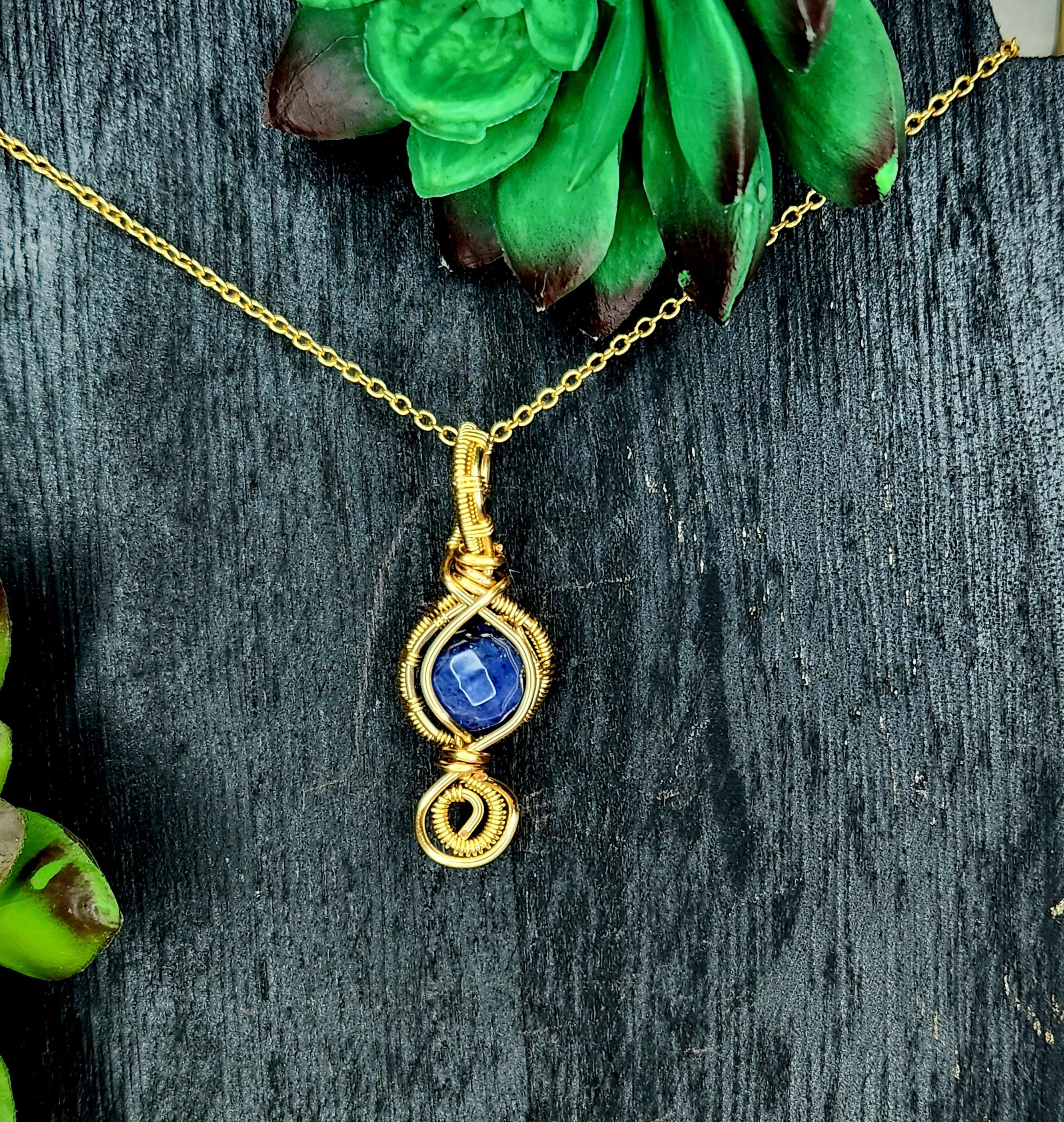 Mini Crystal Bead Pendants