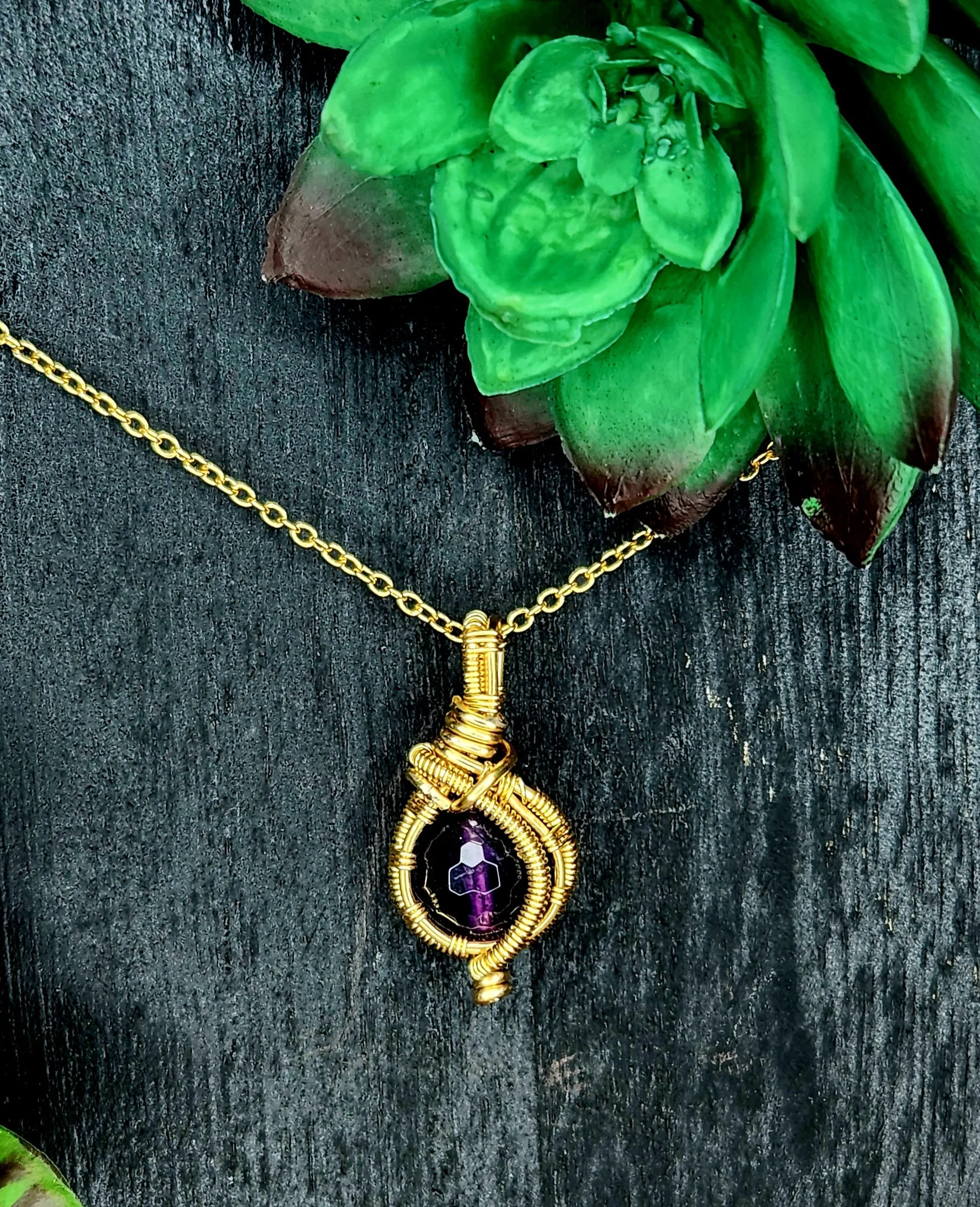 Mini Crystal Bead Pendants