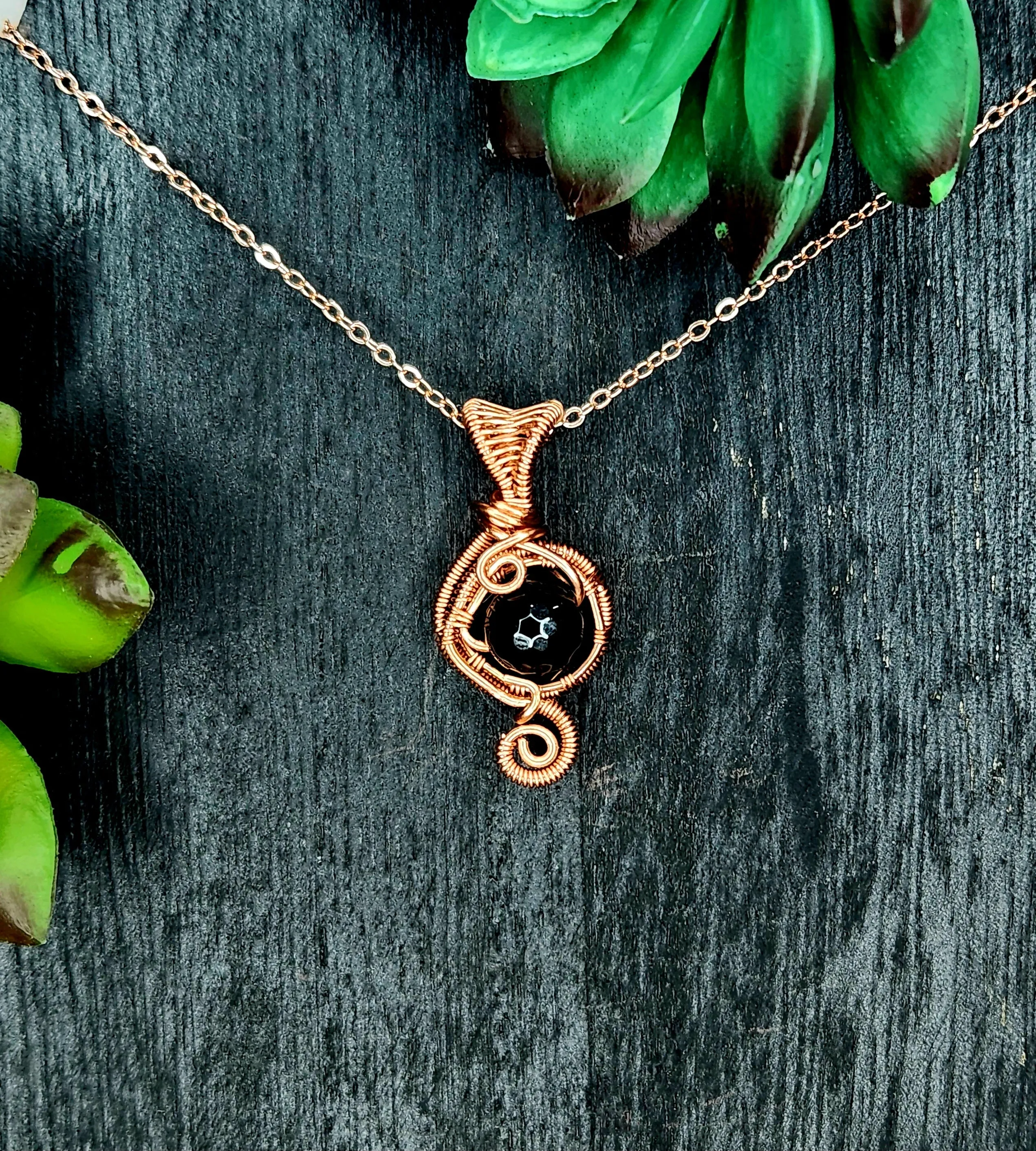 Mini Crystal Bead Pendants