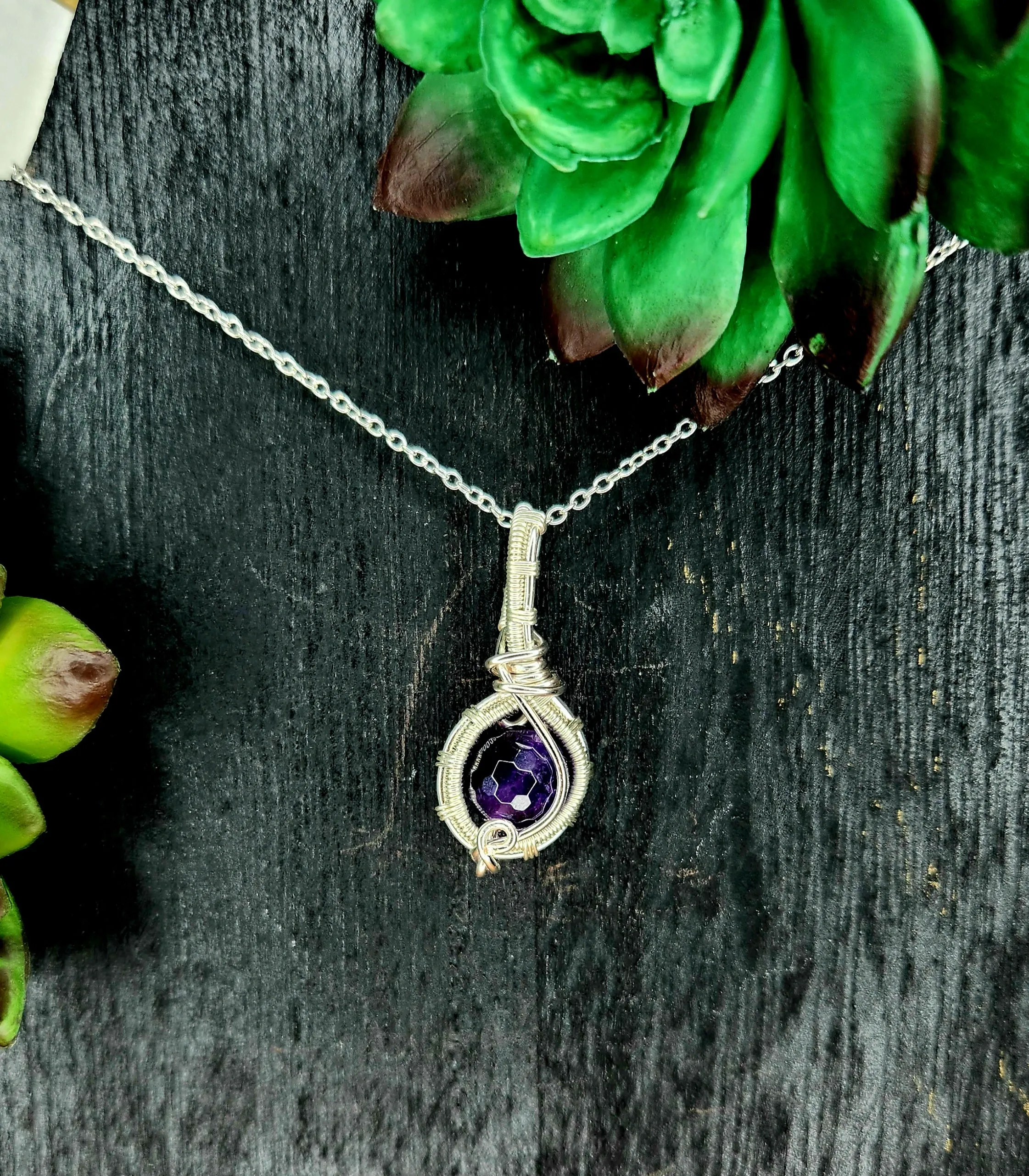Mini Crystal Bead Pendants