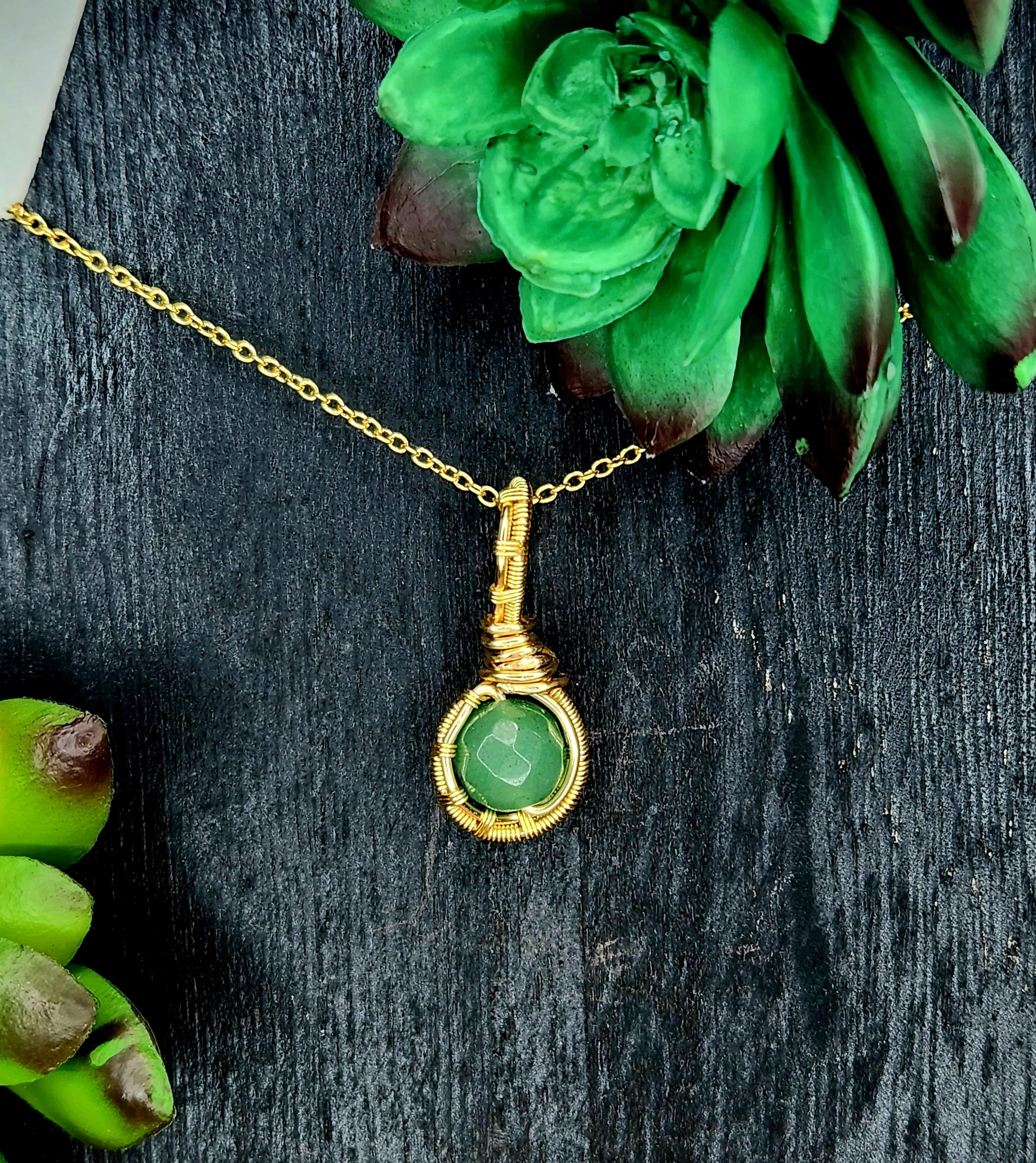 Mini Crystal Bead Pendants